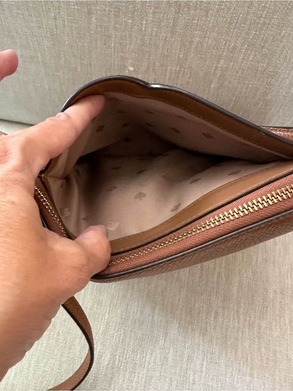 Kate Spade Leila Pebble Leather Crossbody Bag - Picture 10 of 14